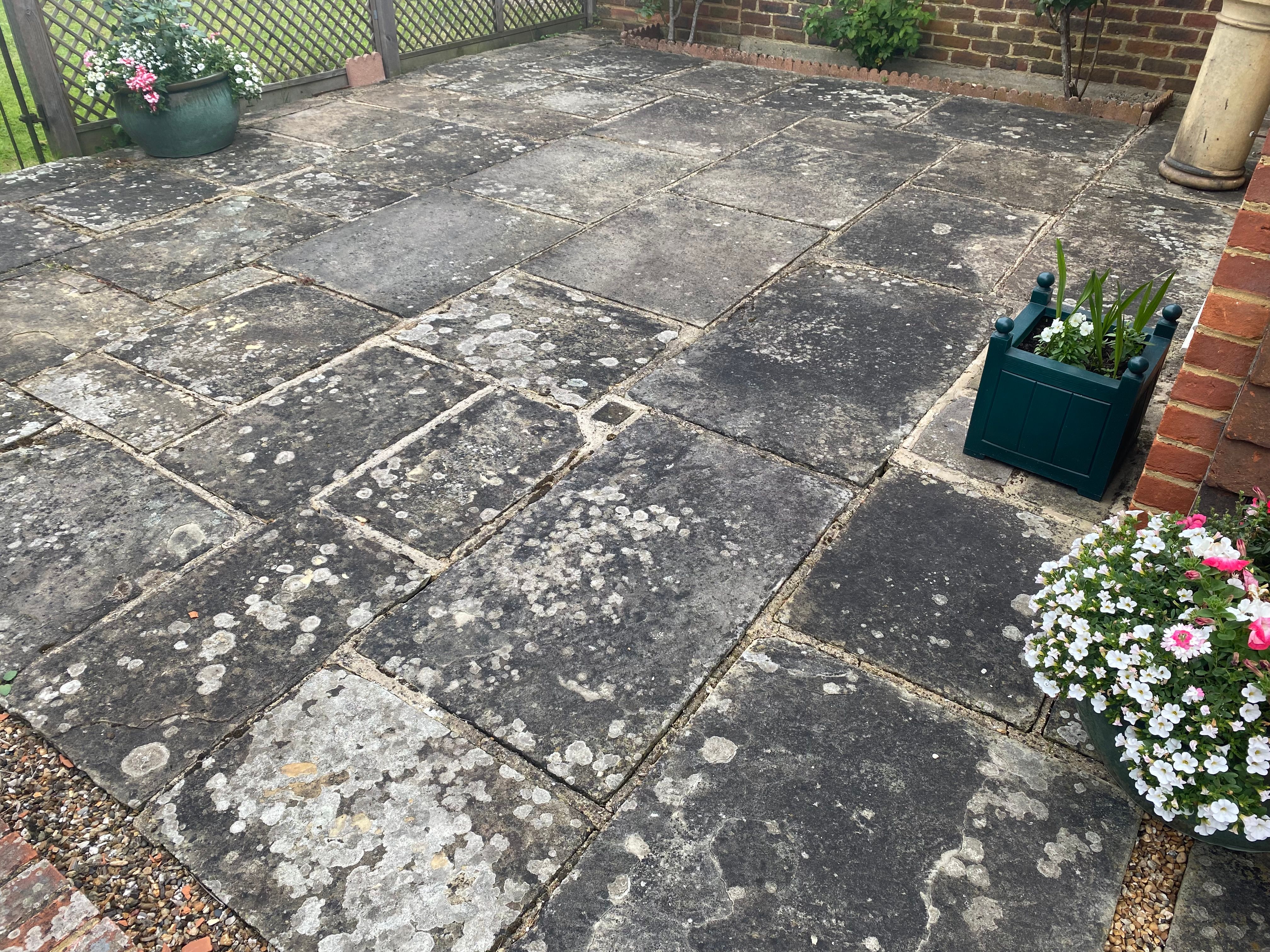Patio Black Spot Remover for Natural Stone
