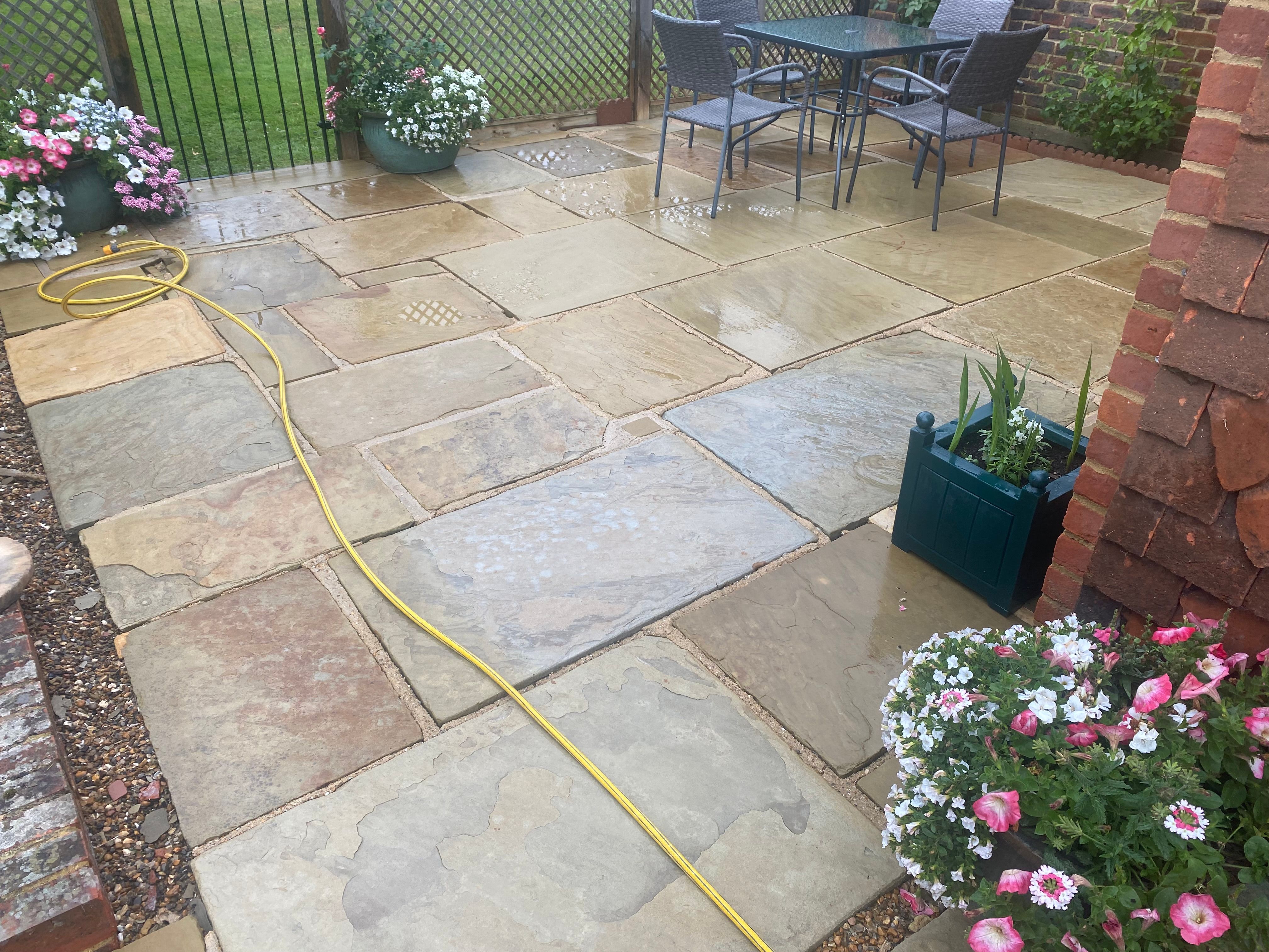 Patio Black Spot Remover for Natural Stone