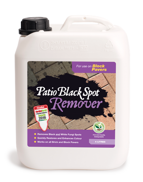 Patio Black Spot Remover for Block Paving