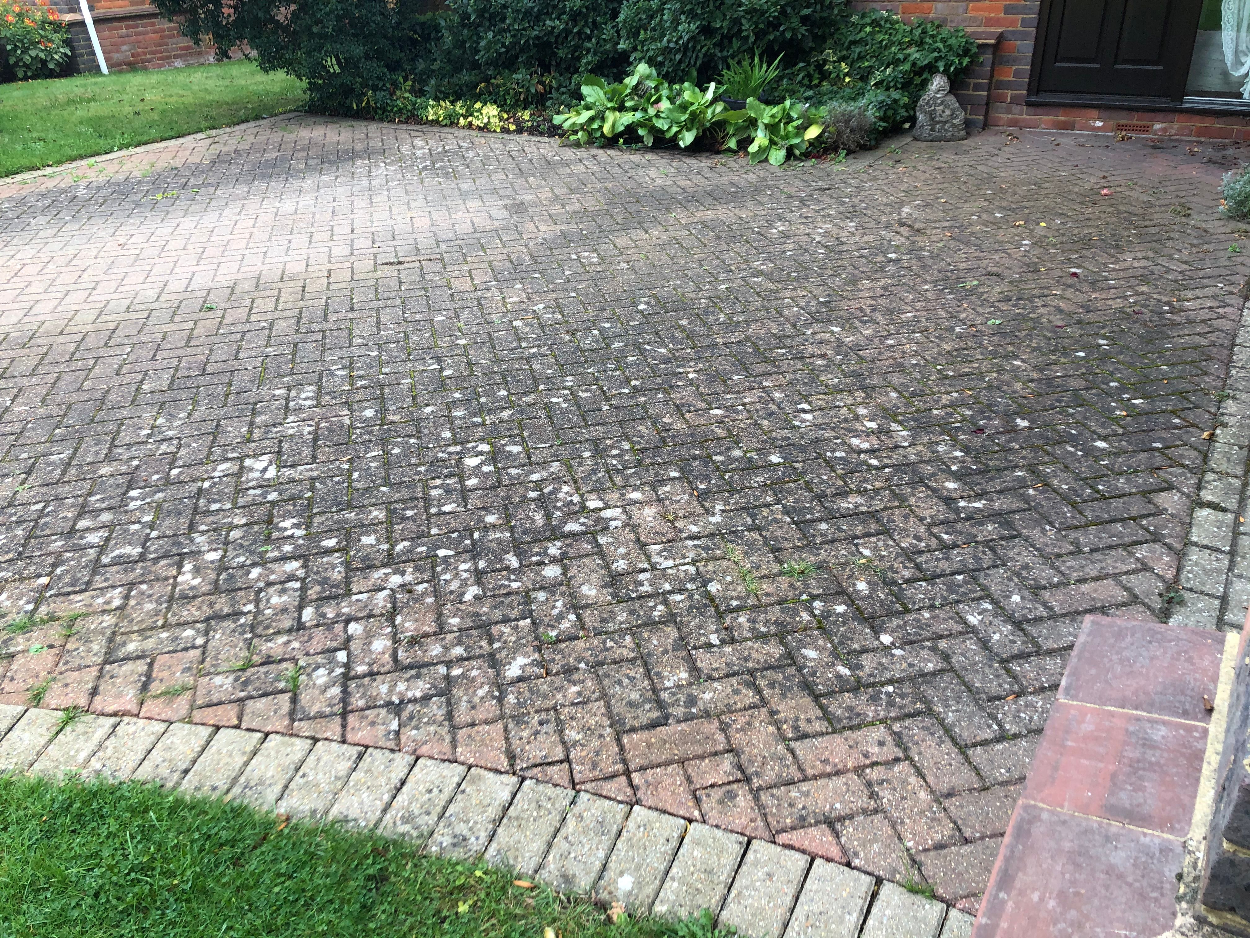 Patio Black Spot Remover for Block Paving
