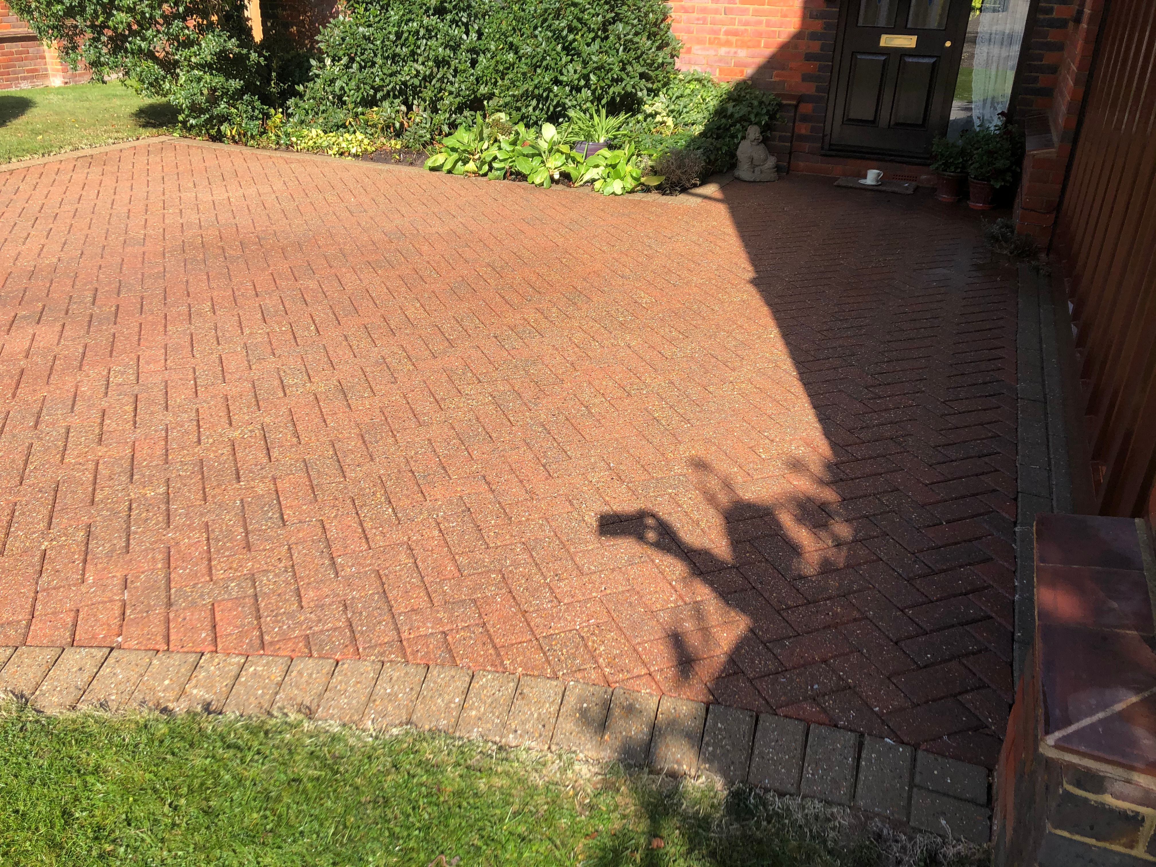 Patio Black Spot Remover for Block Paving