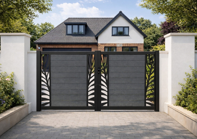 Aluminium Pedestrian & Driveway Gates