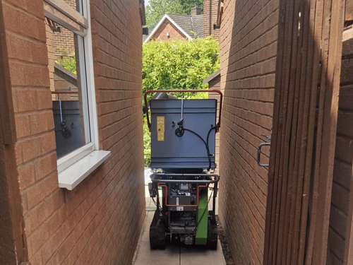Ohashi ES73G Compact mobile woodchipper