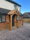 Solid Oak Tulip Porch Kit