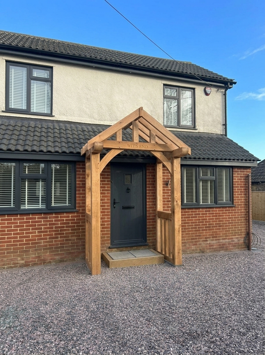 Solid Oak Tulip Porch Kit