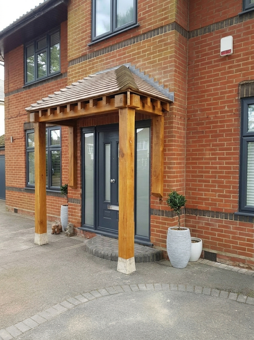 Fenton Solid Oak Porch Kit