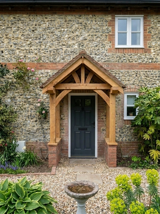 Ivy Solid Oak Porch Kit