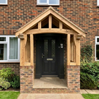 Orchid Solid Oak Porch