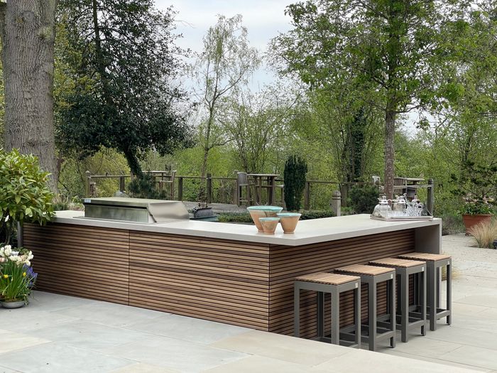 Cubic Outdoor Kitchen