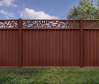 ColourFence Maintenance Free Forever with NEW Mirage Trellis - Extra-Wide (2.35m/7.7ft) Panel - “It Just Makes Sense”