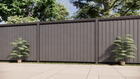 ColourFence Maintenance Free Forever with Contemporary Rail Trellis - Extra-Wide (2.35m/7.7ft) Panel - “It Just Makes Sense”