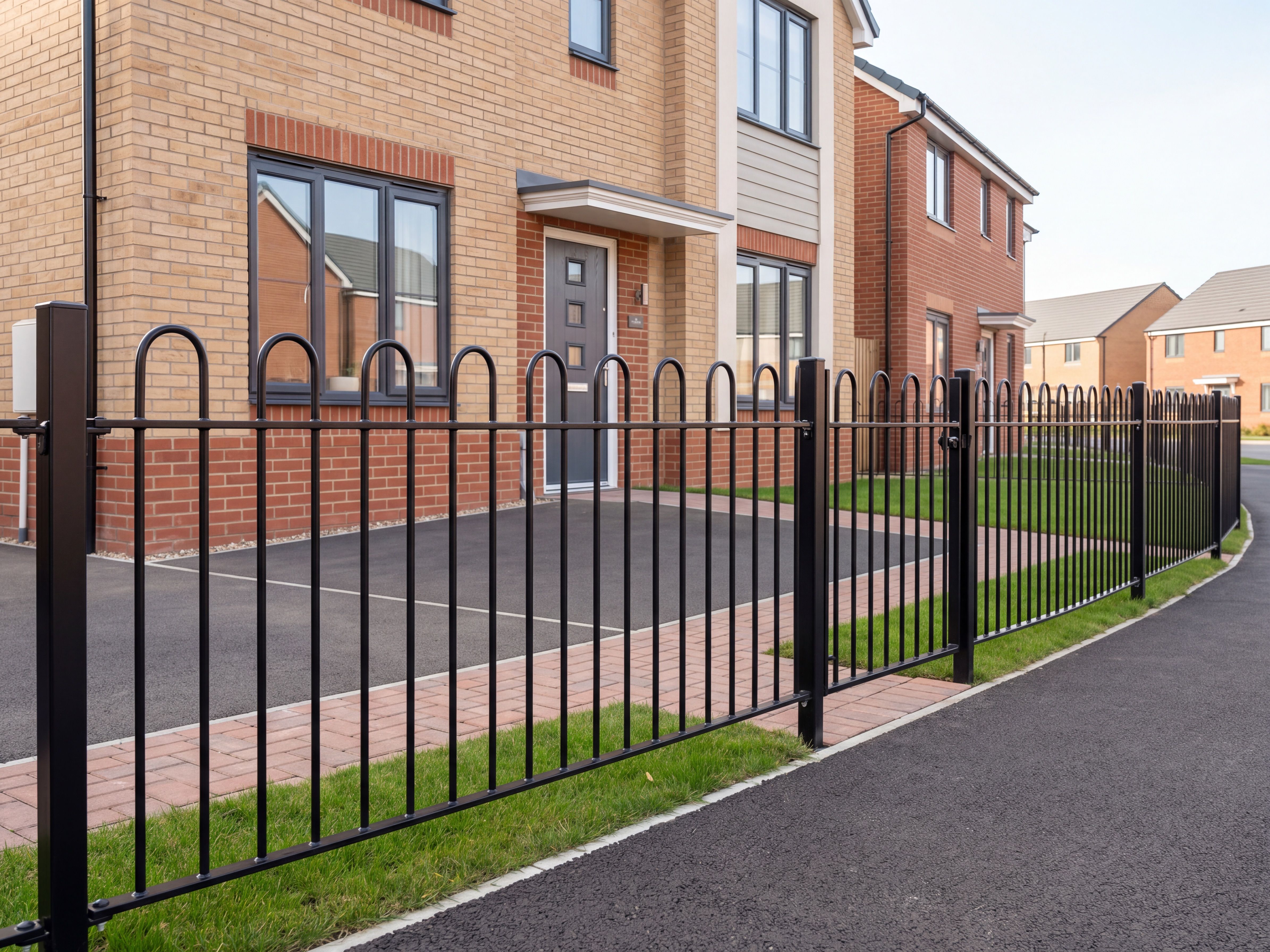 ColourRail Maintenance Free Railings Available in Ball, Loop, Spear or Flat Top - “It Just Makes Sense”
