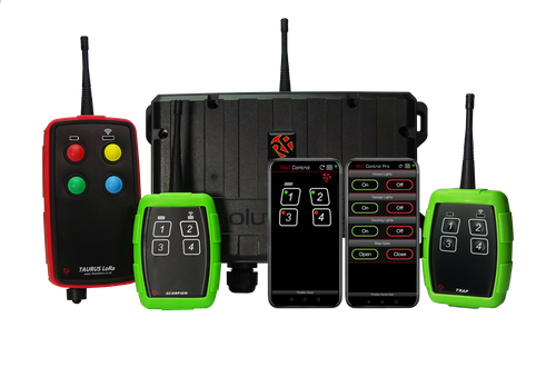 RIOT SYSTEM FOR WIRELESS SWITCHING LIGHTS & MOTORS