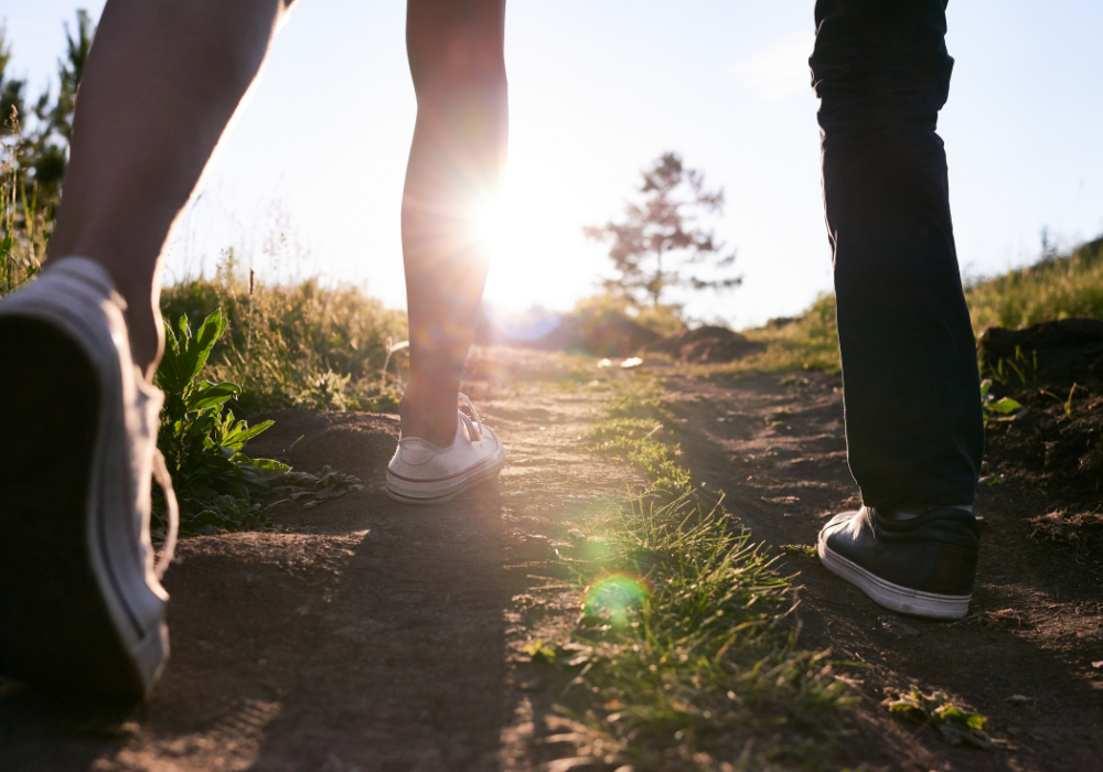 TRAVELLING BY FOOT