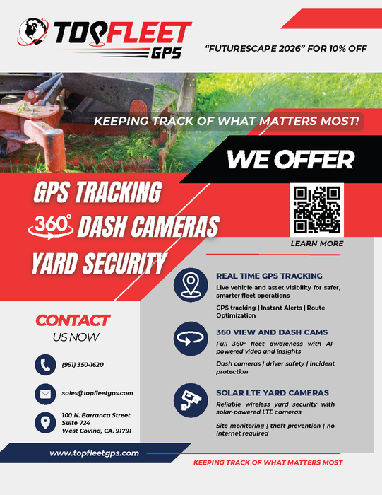 Real Time GPS Tracking, Digital Fleet Management and Yard Security
