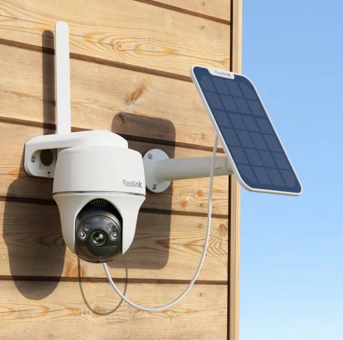 TrackMix LTE Solar Security Camera