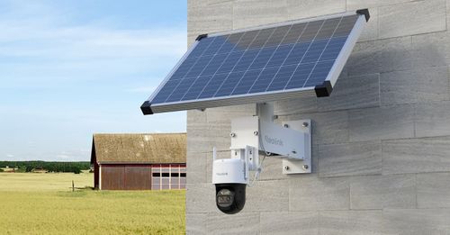 TrackMix LTE Solar Security Camera