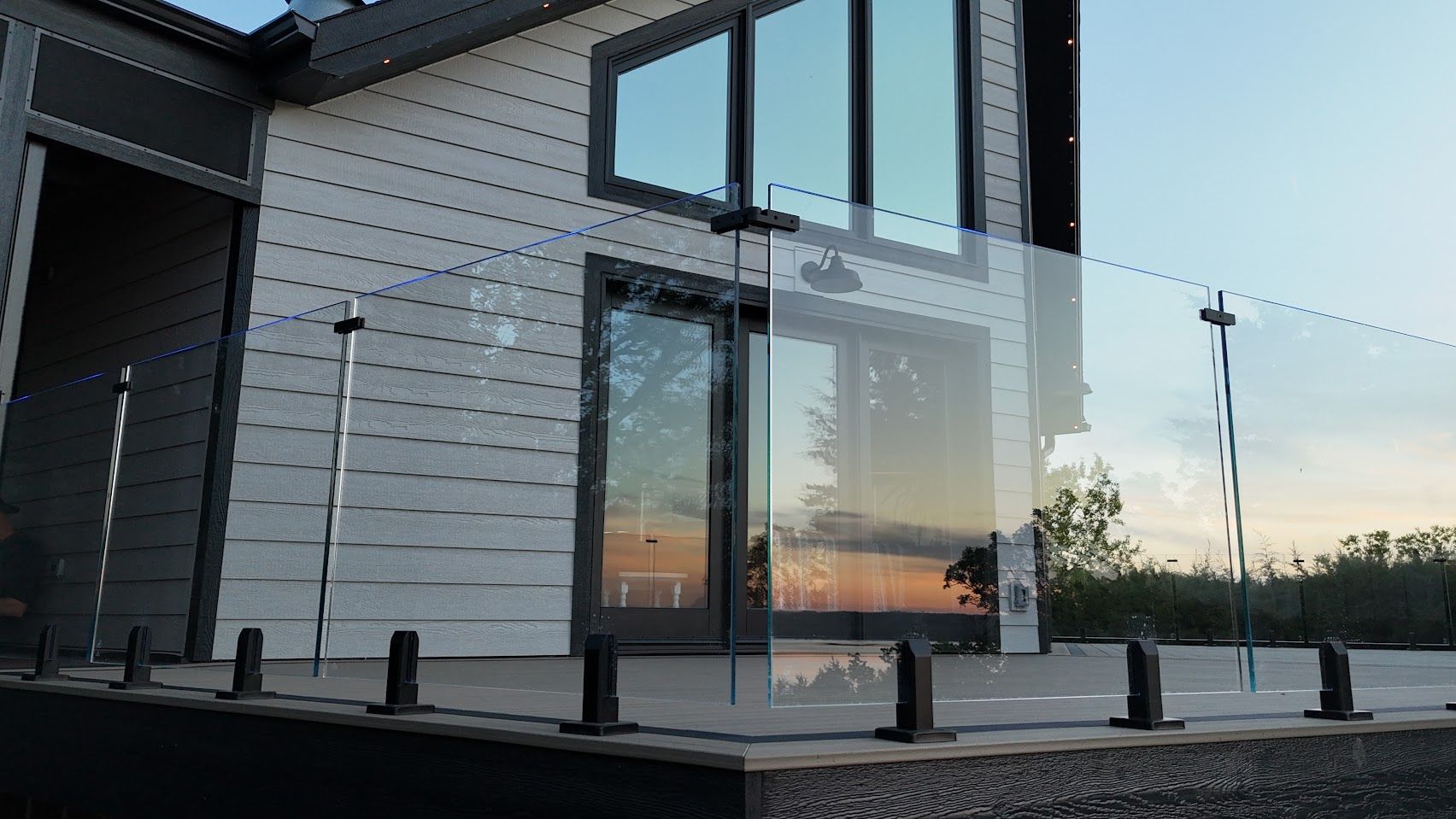 Homes in the Woods with IG Railing 