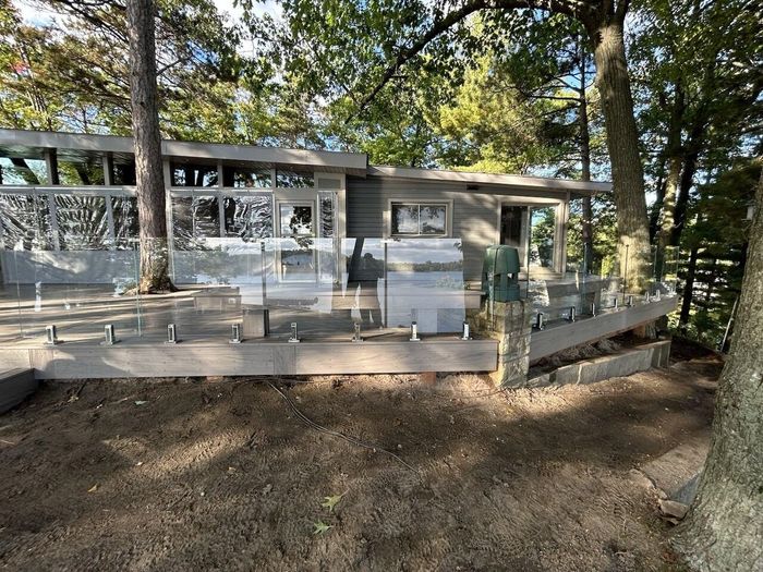 Homes in the Woods with IG Railing 