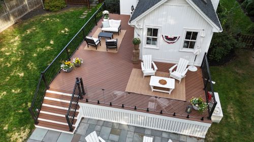 Mixed Railing Materials with IG Railing 