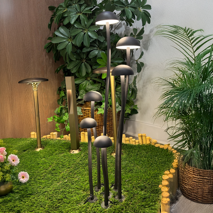CDPA71-INTEGRATED MUSHROOM ALUMINUM PATH LIGHTS