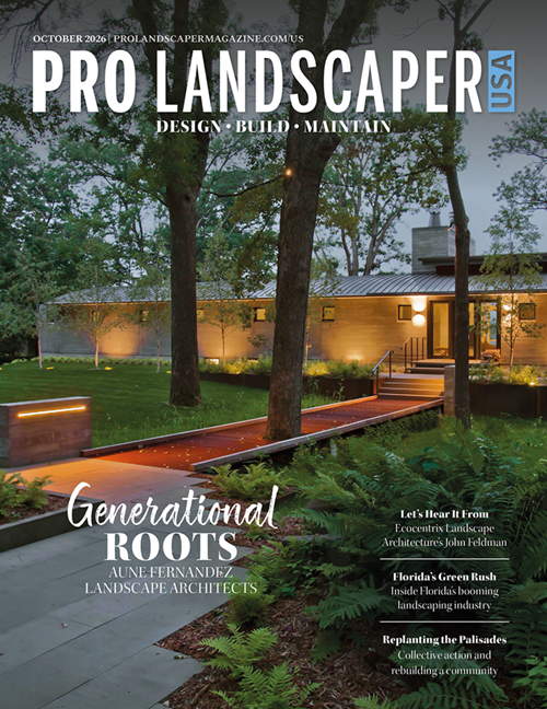 Cover for the Pro Landscaper USA October 2026 magazine