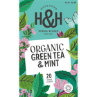 H&H Organic Green Tea with Mint