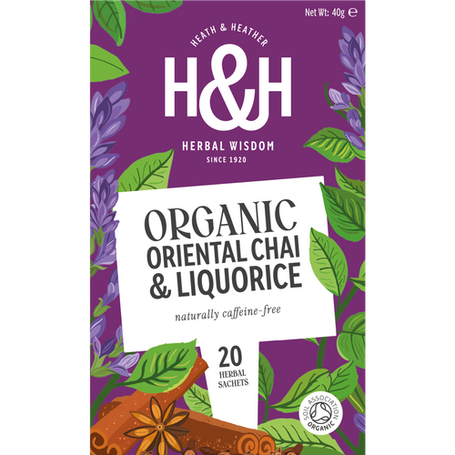 H&H Organic Oriental Chai & Liquorice