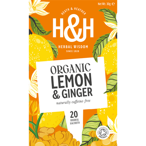 H&H Organic Lemon & Ginger 