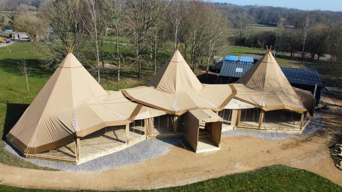 Triple Big Hat Tipi