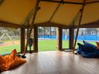 Big Hat Tipi with 3 Giant Windows