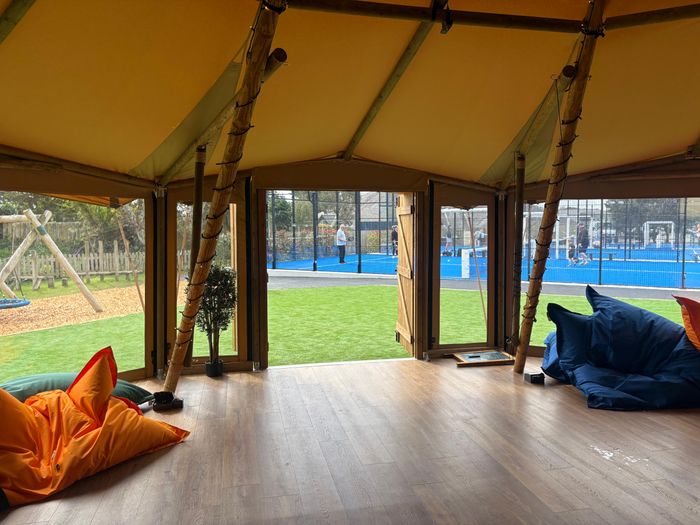 Big Hat Tipi with 3 Giant Windows