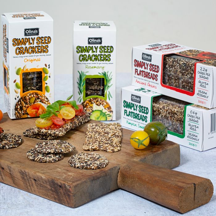 Olina's Bakehouse - Simply Seed Crackers & Flatbreads