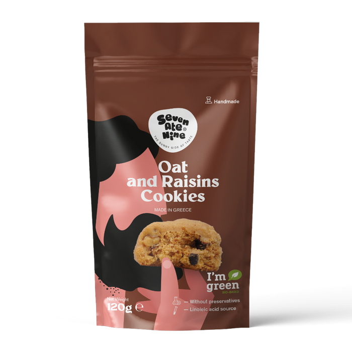 7-ATE-9 Cretan Raw Honey and Walnut Cookies,
