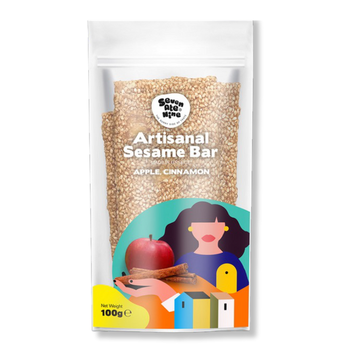 7-ATE-9 Artisanal Sesame Bar - Honey
