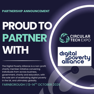 Digital Poverty Alliance Announced as Partner of Circular Tech Expo