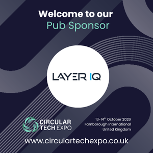 Layer IQ announced as sponsor of the Leaders & Laggers Pub at Circular Tech Expo 2026