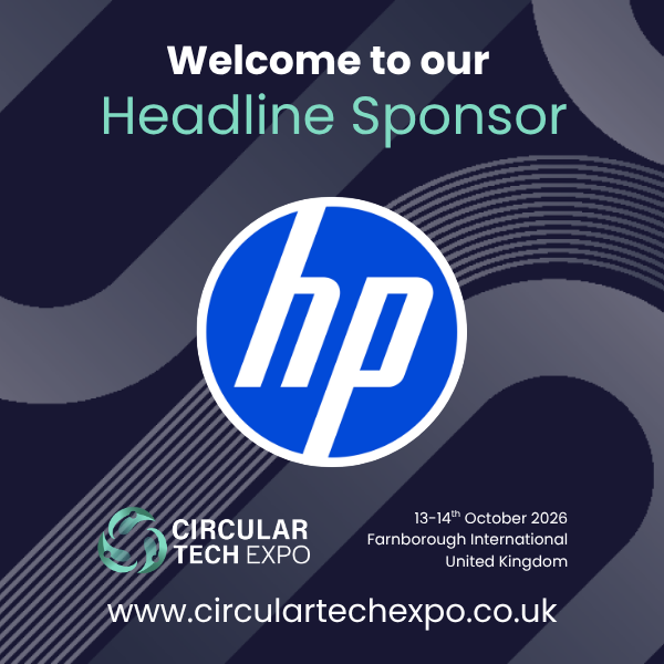 HP announced as Headline Event Sponsor of Circular Tech Expo 2026