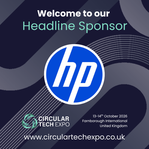 HP announced as Headline Event Sponsor of Circular Tech Expo 2026