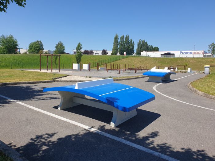 Foot Volleyball Table