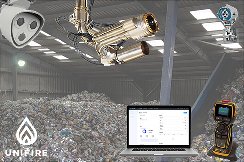 FlameRanger: the World's Most Advanced Autonomous Fire Suppression System for Waste & Recycling Facilities