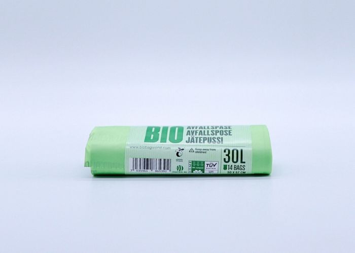 Compostable trash bags 30L