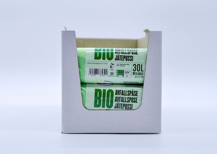 Compostable trash bags 30L