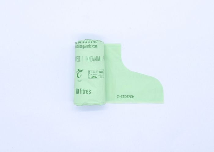 Compostable waste bag 10L
