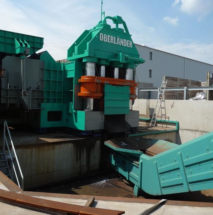 scrap shears for metal processing