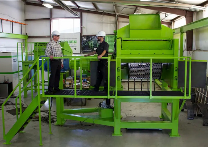 Eco Grater Single Shaft- Secondary Shredder