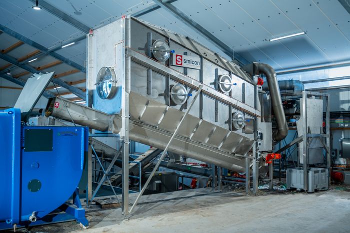 After-treatment (Windshifter/Hydrocyclone)