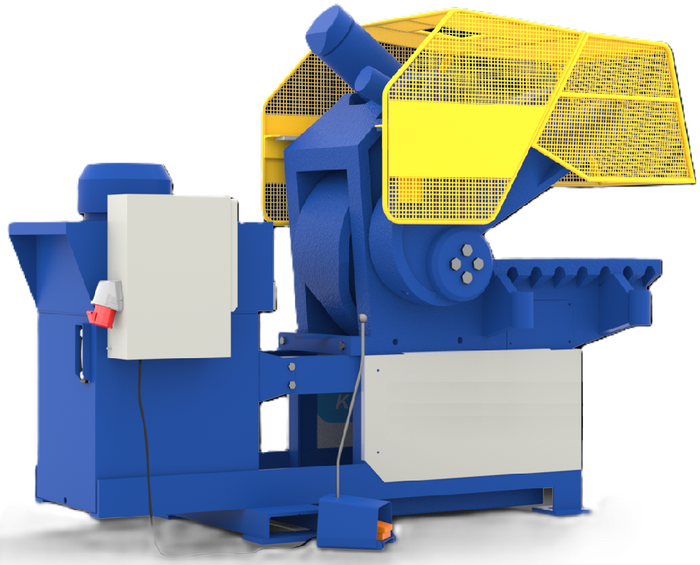 Alligator shears for manual cutting operations of scrap