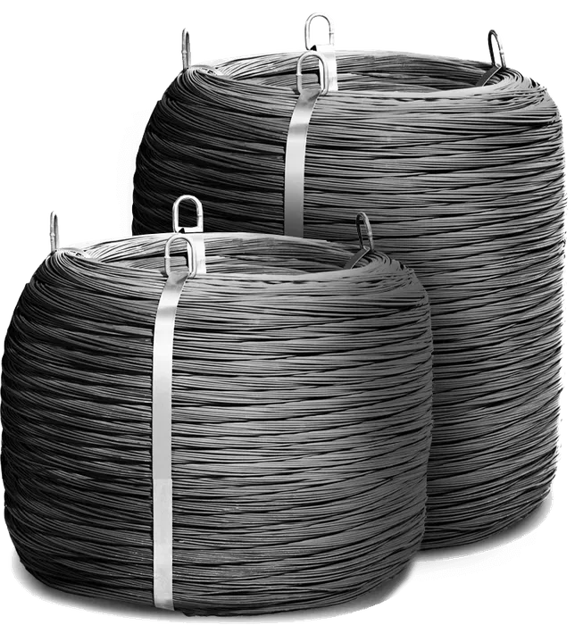 Black annealed large coils