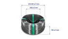 Black annealed rewound coils